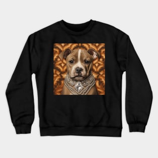 Staffy Gold Crewneck Sweatshirt